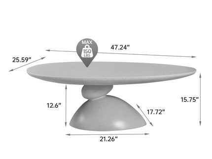 Lucky Stone Shaped Table