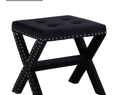 Upholstered Accent Bench With Nailhead Trim