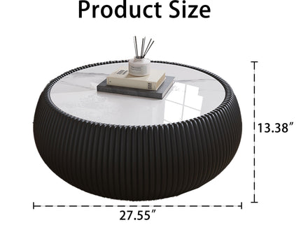 Drum Shaped Coffee Table