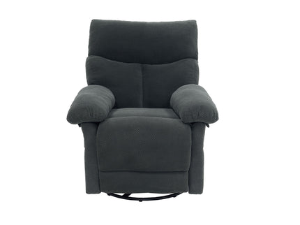 Swivel Rocker Recliner Chair With Manual Recline For Living Room