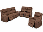 Dark Brown / 3 Pc. Sofa, Loveseat, Chair