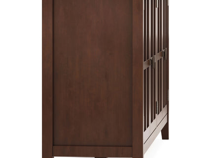 Artisan - Handcrafted Wide 4 Door Storage Cabinet