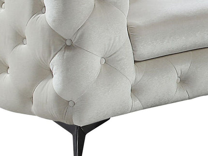 Atronia - Sectional Sofa With 4 Pillows - Beige