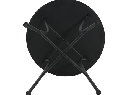 Lambert - Outdoor Chat Set - Black / Red