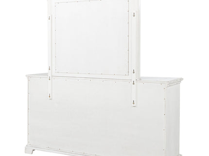 6 Drawer Dresser With Mirror - Vintage