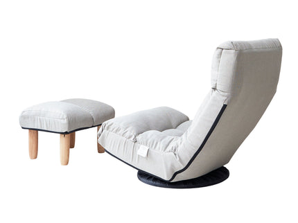 Adjustable Japanese Reclining Floor Chair Sofa With Metal Frame For Living Room