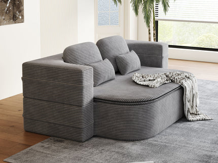 2 In 1 Foldable Sofa Bed With Multi Functional Blanket
