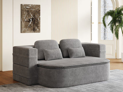 2 In 1 Foldable Sofa Bed With Multi Functional Blanket