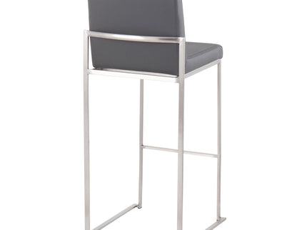 Fuji - Contemporary And Modern Elegance High Back Barstool