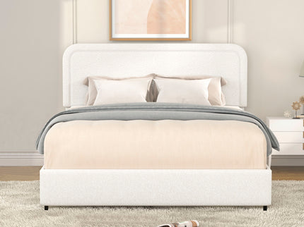 Liv - Patented With Drawers Upholstered Storage Platform Bed