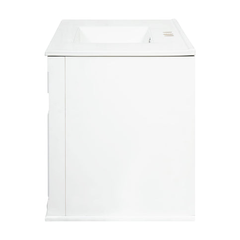 French Simple Style Wall Mounted Bathroom Cabinet With Sink