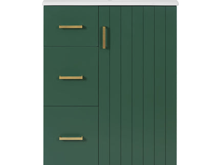 Bathroom Vanity With Under Mount Sink, 2 Drawers And Soft Closing Door