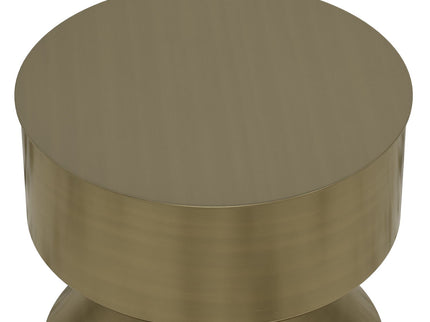 Miller - Side Table - Black / Brass