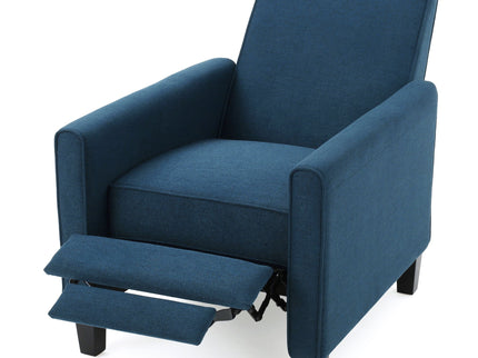 Upholstered Push Back Recliner Chair For Living Room