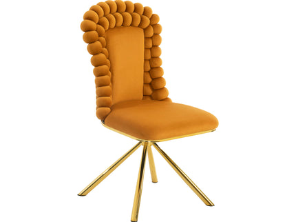Upholstered Swivel Dining Chairs (Set of 2)