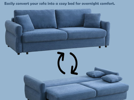 Haran - Pull Out Sleeper Sofa With Storage
