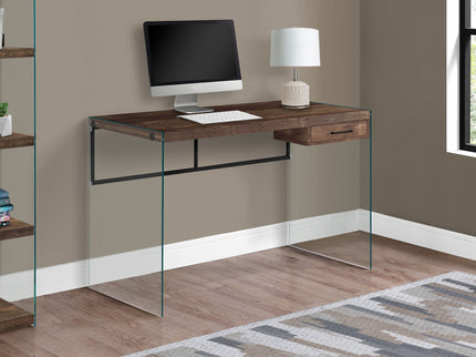 Contemporary Design Computer Desk For Home Office, Storage Drawers