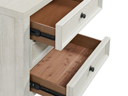 3 Drawer Nightstand With USB Charging Port