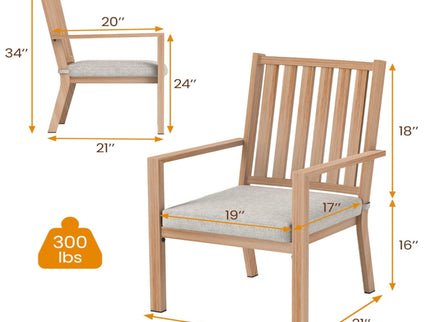 Patio Dining Chairs With Thick Cushions