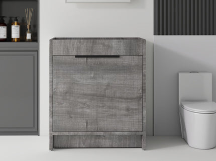 Freestanding Bathroom Vanity Cabinet With Soft Close Doors, Cabinet Only