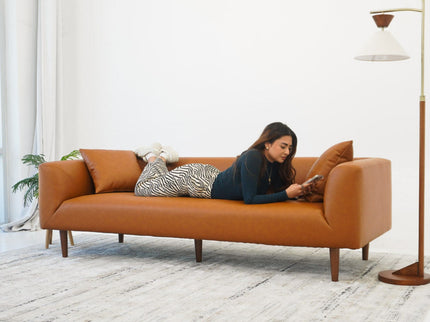 Elwood - Sofa - Cognac
