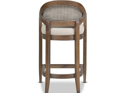 Americana - Mid-Century Modern Cane Back Counter Stool