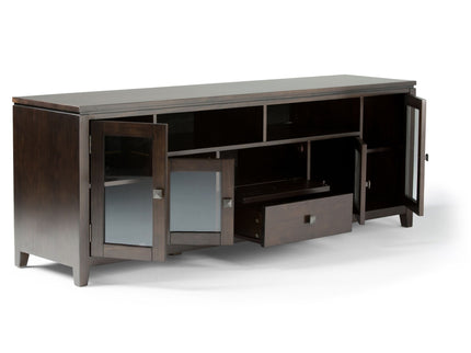 Cosmopolitan - Wide TV Media Stand - Mahogany Brown