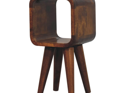 Minimalist Open Curved Nightstand