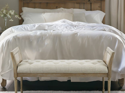 Accent Bench With Arm - Natural