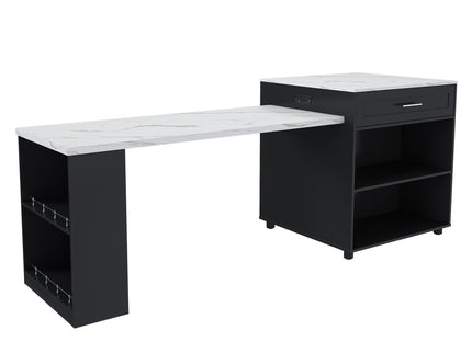 Expandable Kitchen Island With Power Outlet