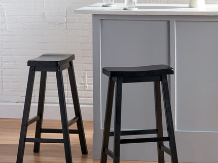 Saddle Stool - Black