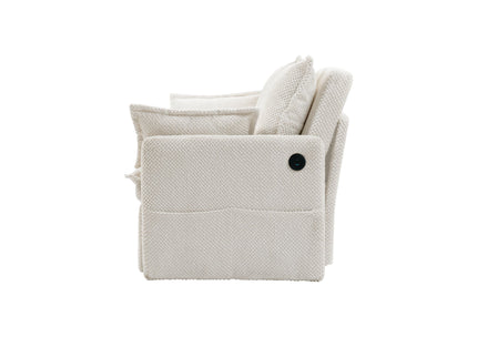 Pull Out Sofa Bed, Convertible Sleeper Sofa Couch, Side Storage, And USB / C - Type Charging Ports Chair