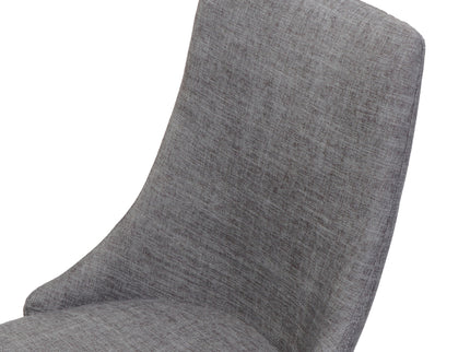 Mid Century Modern Fabric Armless Dining Chair