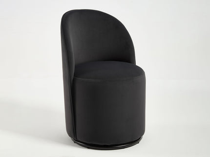 360 Degree Swivel Armless Dining Barrel Chair