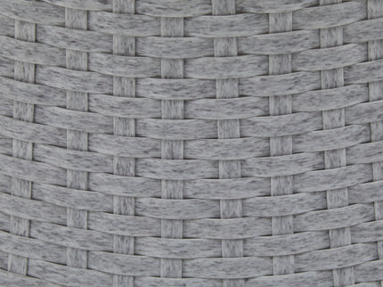 Modern Swivel Wicker Lounge Chair With Round Design