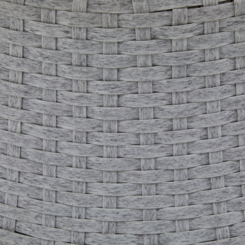 Modern Swivel Wicker Lounge Chair With Round Design