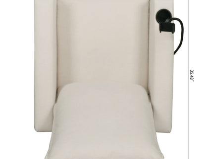 Recliner Chairs For Adults, Adjustable Recliner Sofa With Mobile Phone Holder & Cup Holder, Modern Reclining Chairs Fabric Push Back Recliner Chairs For Living Room, Bedroom