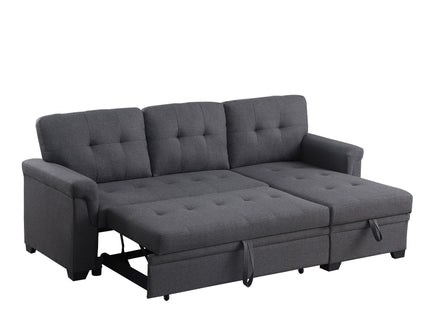 Lucca - Reversible Sleeper Sectional Sofa With Storage Chaise