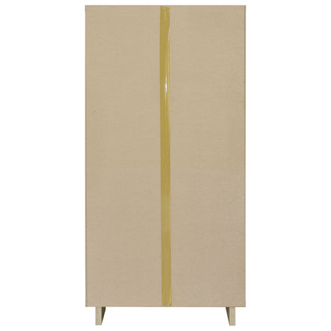 Geilys - 8 Shelf Bookcase With Arch Details - White