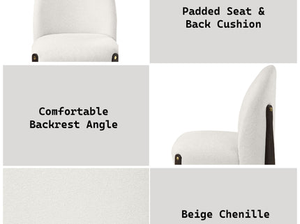 Clayten - Side Chair (Set of 2) - Beige