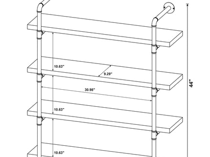 Industrial Design Wall Shelf