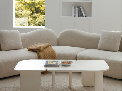 L-Shape Coffee Table For Living Room