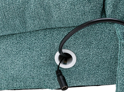 Massage Chaise Lounge Indoor With Remote Control, Ergonomic Electric Massage Lounger