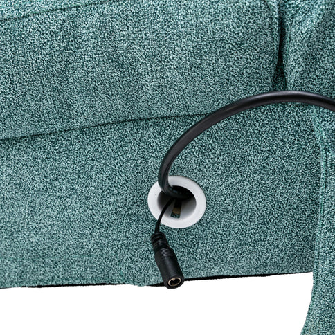 Massage Chaise Lounge Indoor With Remote Control, Ergonomic Electric Massage Lounger