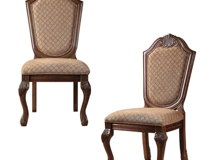 Chateau De Ville - Side Chair (Set of 2) - Brown / Cherry