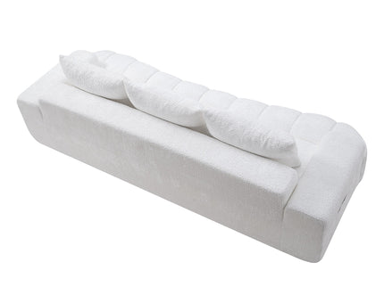 Extra Large Curved Front Compressed Sectional Sofa
