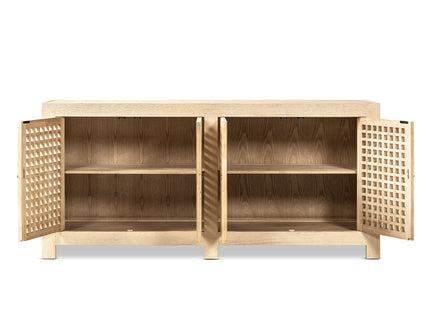 Alden - 4 Door Cabinet - White