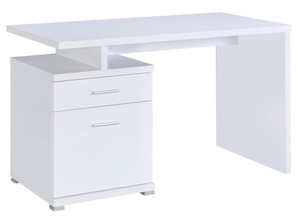 2 Drawer Reversible Office Desk With Modular Design
