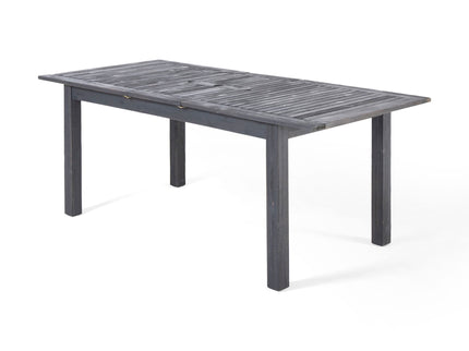Outdoor Expandable Dining Table With Square Legs