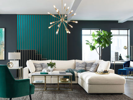 Rhette - Upholstered Sectional With Reversible Cushions